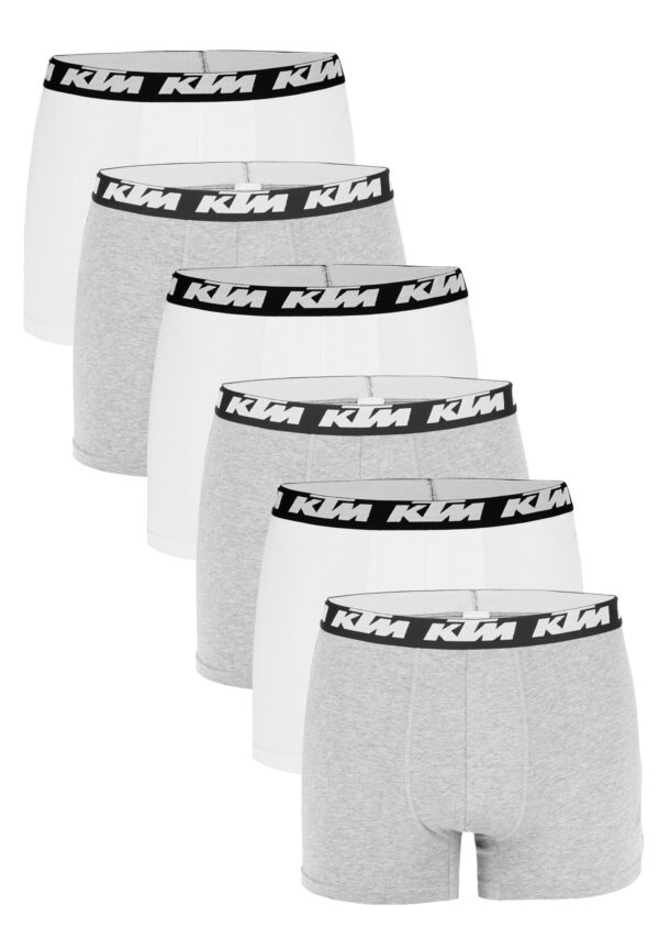 KTM by FREEGUN Boxershorts für Herren Unterwäsche Pant Men´s Boxer 6 er Pack