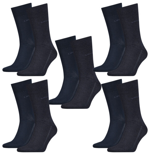 10 Paar Levis 168SF Regular Cut Socken Unisex Strümpfe 993053001