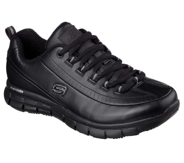 Skechers WORK WOMENS SURE TRACK TRICKEL Sneakers Frauen Schwarz