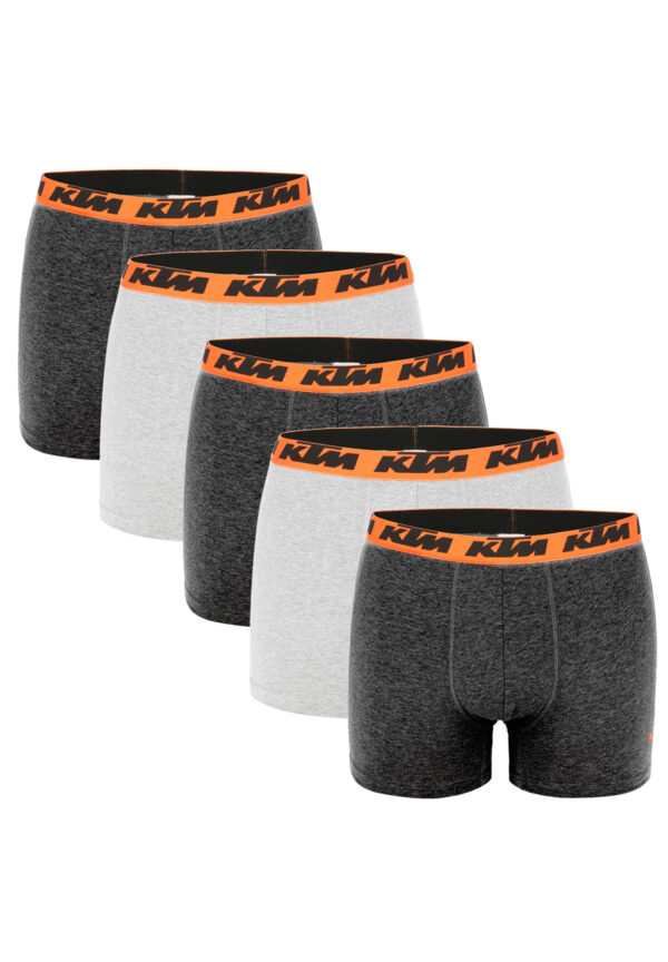 KTM by FREEGUN Boxershorts für Herren Unterwäsche Pant Men´s Boxer 5 er Pack