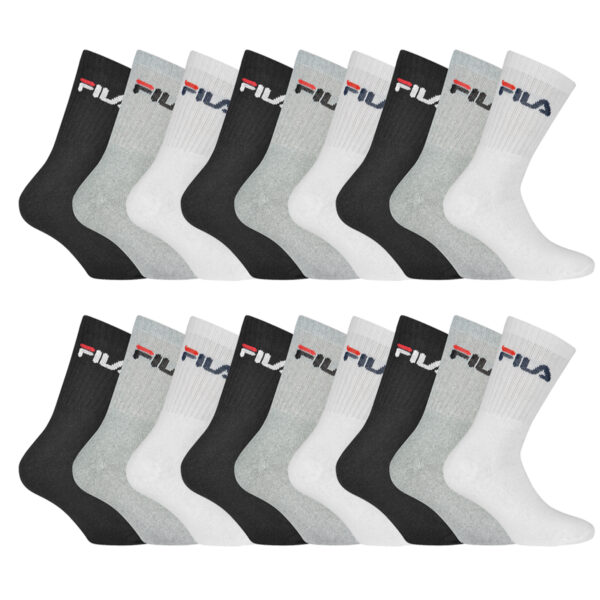 18 Paar Fila Herren Sportsocken Tennissocken Socken F9505