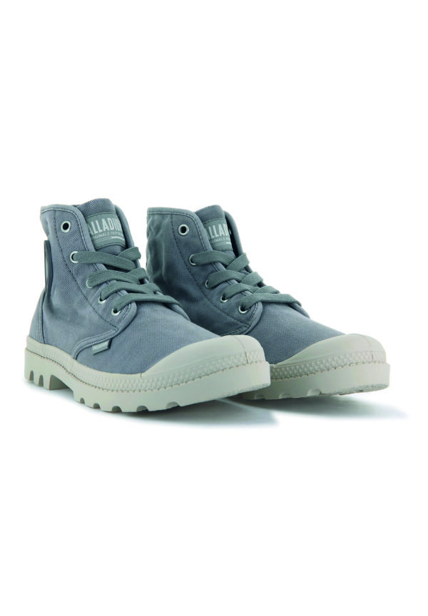 PALLADIUM Damen US Pampa Hi Boots Stiefelette 92352 grau