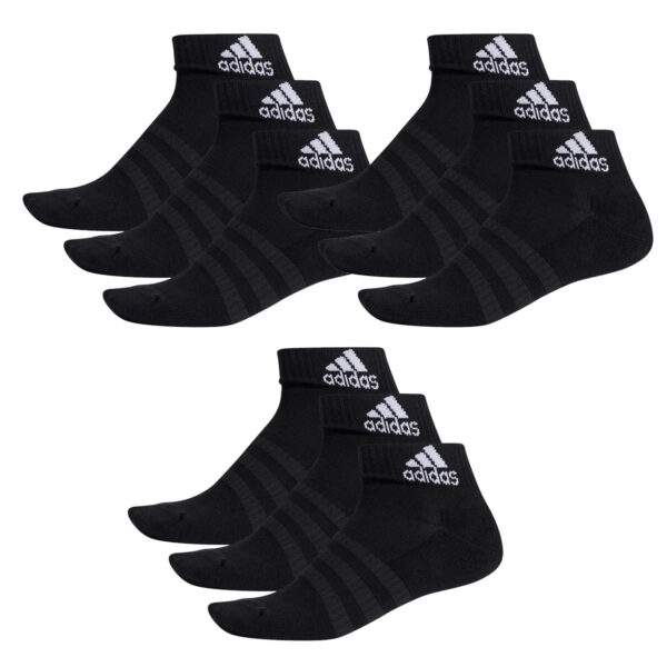 adidas Ankle / Quarter Socken Unisex Kurzsocke Knöchelsocke 9 Paar