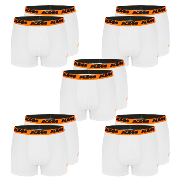 KTM by FREEGUN Boxershorts für Herren Unterwäsche Pant Men´s Boxer 10 er Pack