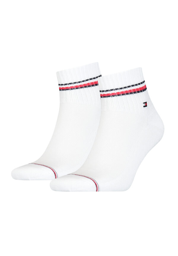 2 Paar TOMMY HILFIGER Herren ICONIC QUARTER Gr. 39 - 49 Sneaker Socken