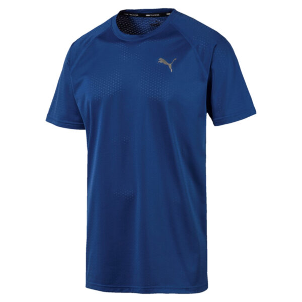 PUMA SS Tech Tee Herren T-shirt Sportswear 518389 05 blau