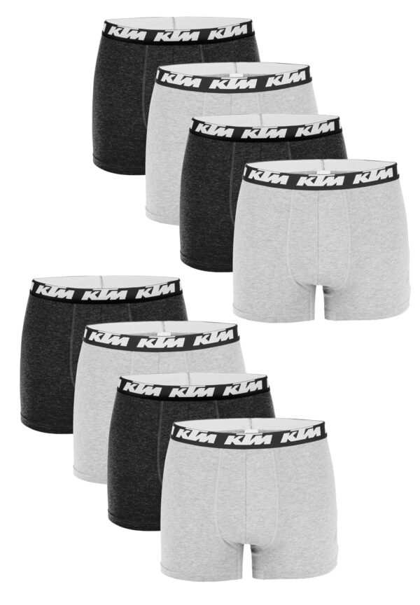 KTM by FREEGUN Boxershorts für Herren Unterwäsche Pant Men´s Boxer 8 er Pack