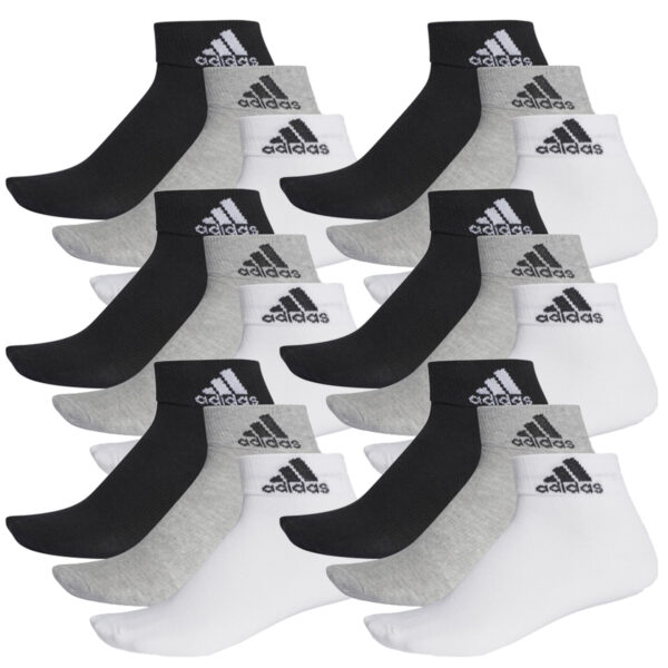 adidas Ankle / Quarter Socken Unisex Kurzsocke Knöchelsocke 18 Paar