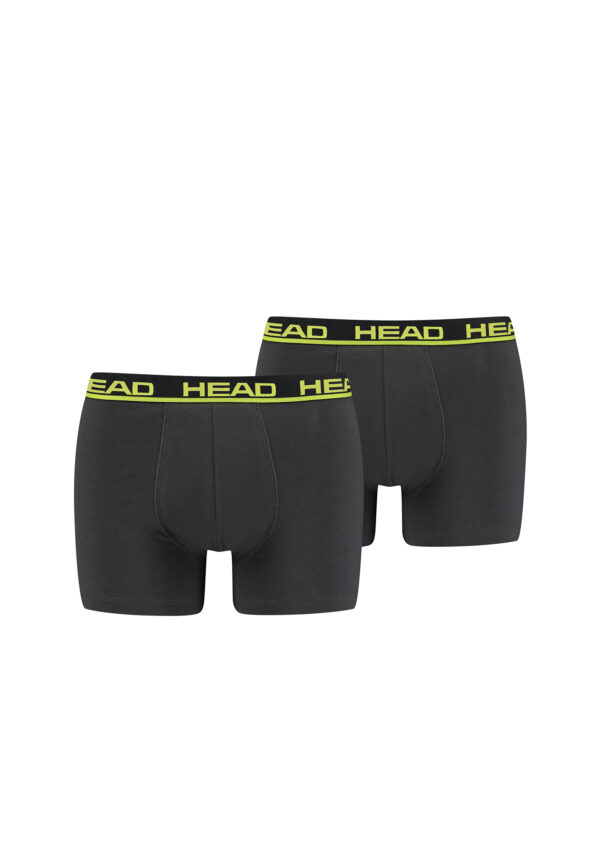 Head Herren Basic Boxer Pant Shorts Unterwäsche Unterhose 2 er Pack