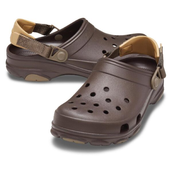 Crocs Classic All Terrain Clog Roomy Fit Unisex Sandale Hausschuh 206340 Braun