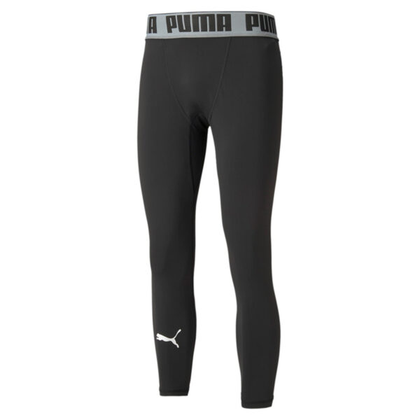 PUMA BBall Compression FL Hose Herren Sport Hose 605080 Schwarz