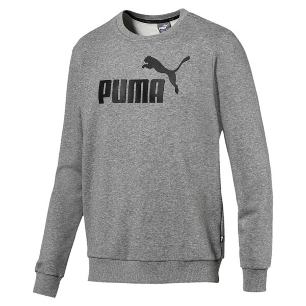 PUMA Essentials Crew Sweat TR Big Logo Herren Sweatshirt grau 851750 03