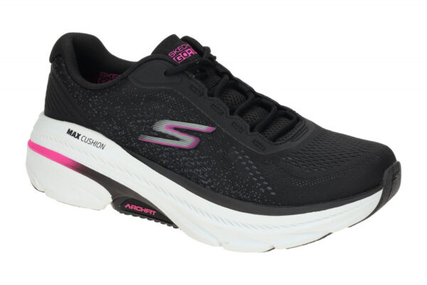 Skechers MAX CUSHIONING ARCH FIT 2.0 128941/BKPK schwarz - Sportschuhe f?r Damen