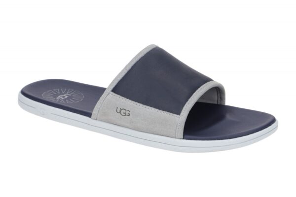 UGG SEASIDE SLIDE 1124900 DSSL dunkel-blau - Herrenschuhe - Pantoletten