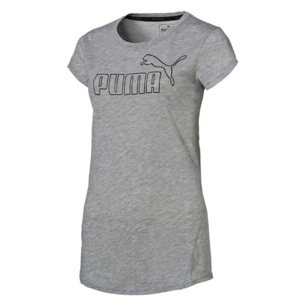 PUMA Damen Active Essential ESS No.1 Logo Heather W Tee T-Shirt