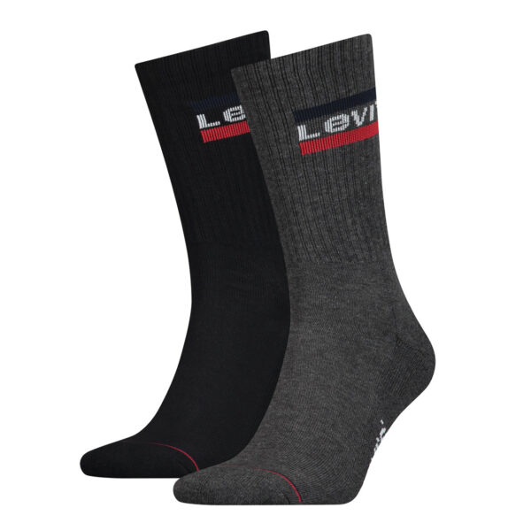 2 Paar Levis 144NDL Regular Cut SPR Unisex Socken Strümpfe 902012001