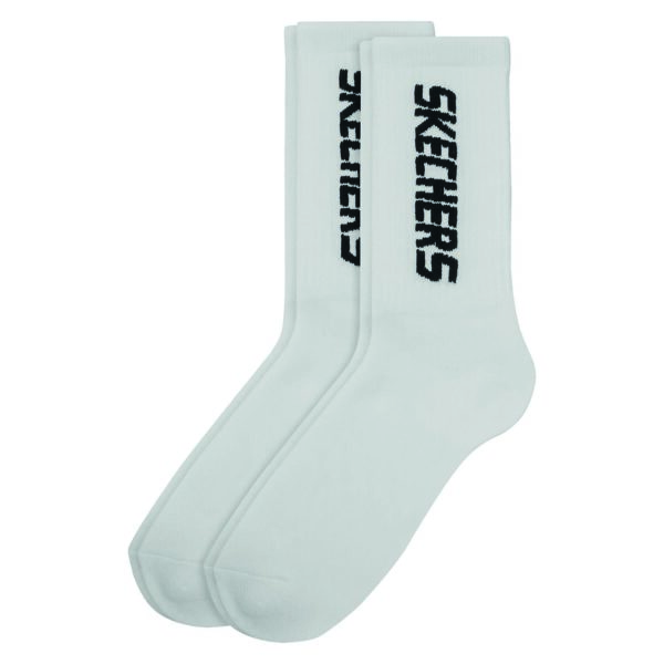 2 Paar Skechers Unisex Sportsocken Tennissocken cushioned line Socken SK41042