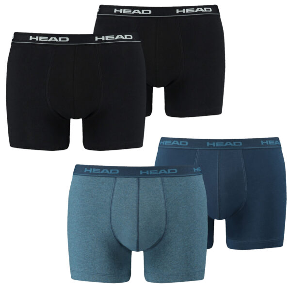 4 er Pack Head Herren Boxer Boxershorts Basic Pant Unterwäsche