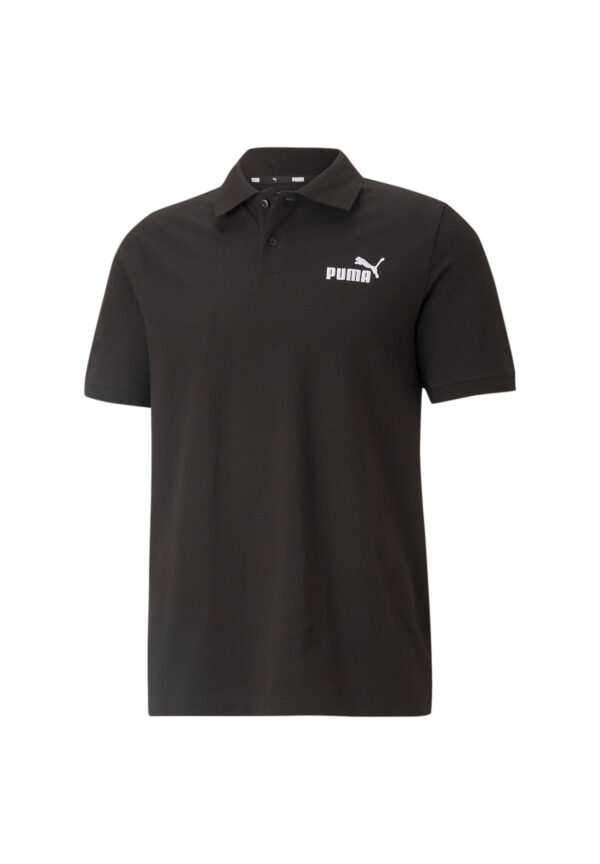 PUMA Herren ESS Pique Polo Shirt schwarz 586674 01