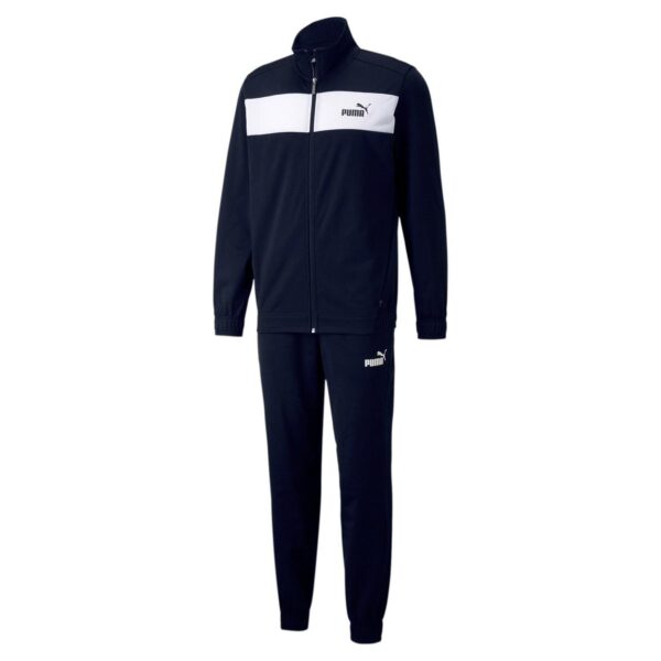 PUMA Herren Poly Suit CL Trainingsanzug Jogginganzug 845844 blau