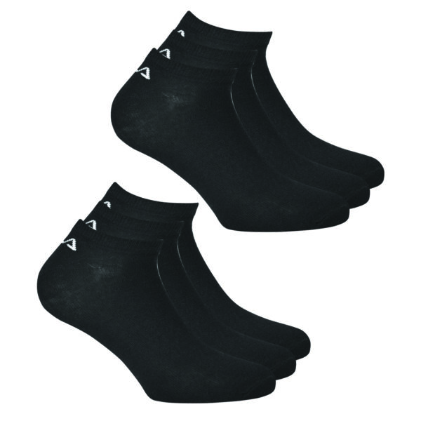 6 Paar Fila Unisex Invisible Sneakersocken Socken F9100