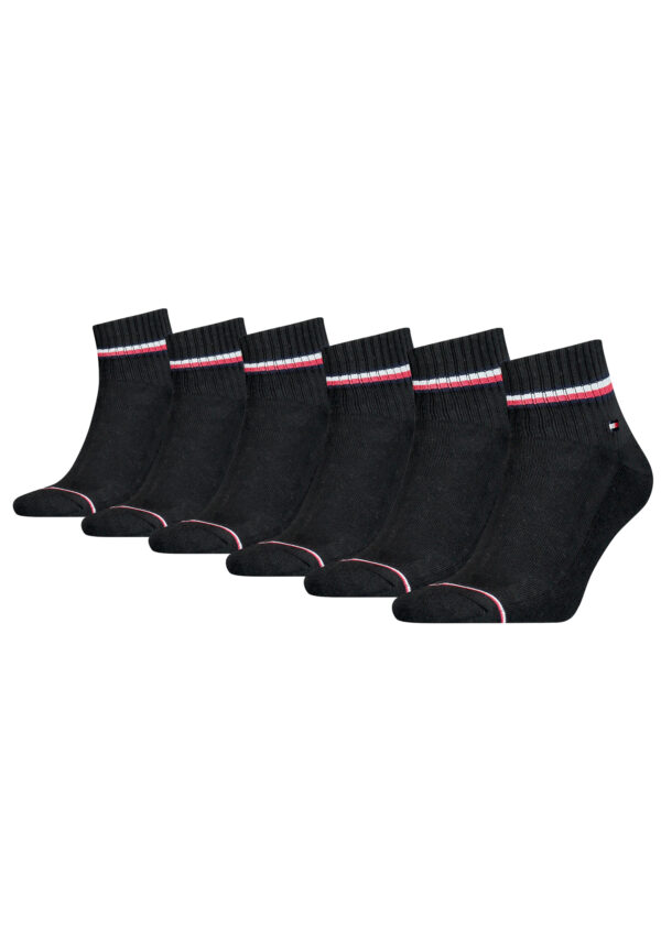 6 Paar TOMMY HILFIGER Herren ICONIC QUARTER Gr. 39 - 49 Sneaker Socken