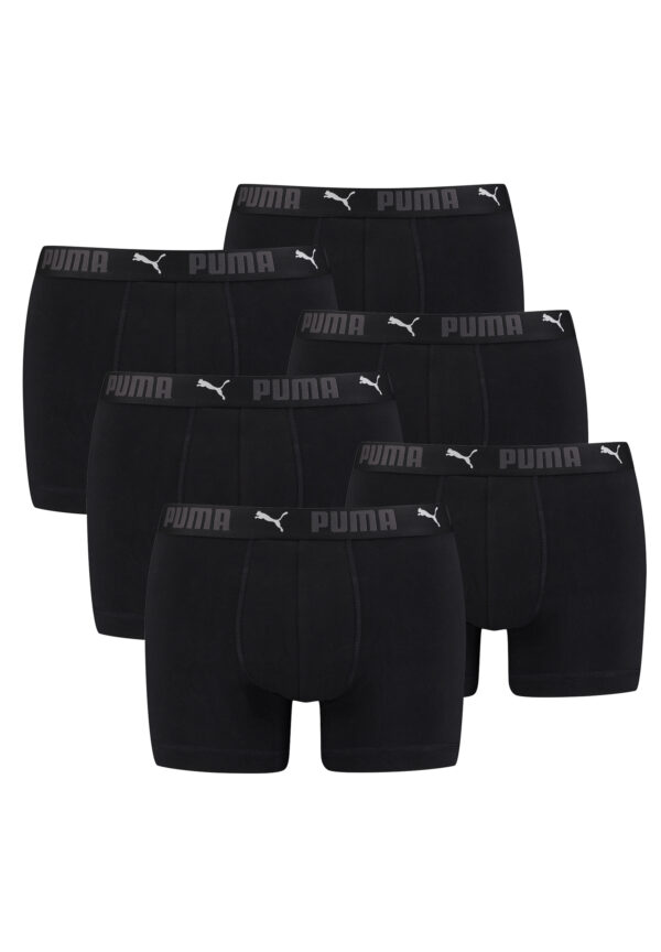 PUMA Boxershorts Herren 6er Pack Sport aus organischer Baumwolle / Unterwäsche M...