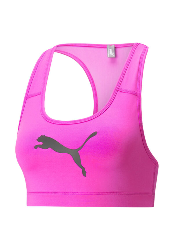 PUMA Damen MID IMPACT 4KEEPS BRA PLUS SPORT-BH 522081 lila