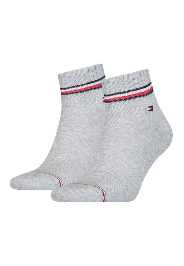 2 Paar TOMMY HILFIGER Herren ICONIC QUARTER Gr. 39 - 49 Sneaker Socken