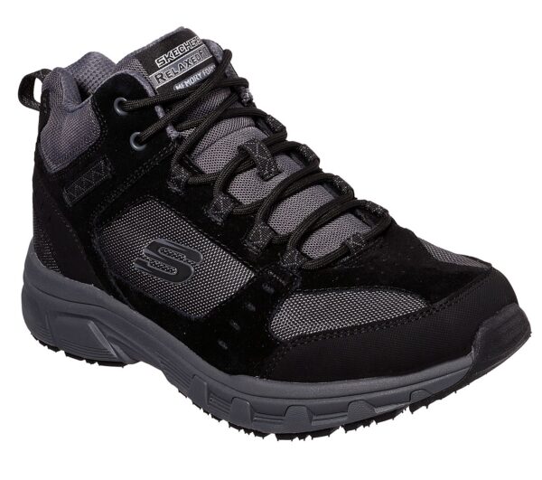 Skechers Mens Sport Casual OAK CANYON IRONHIDE Stiefel Herren Schwarz