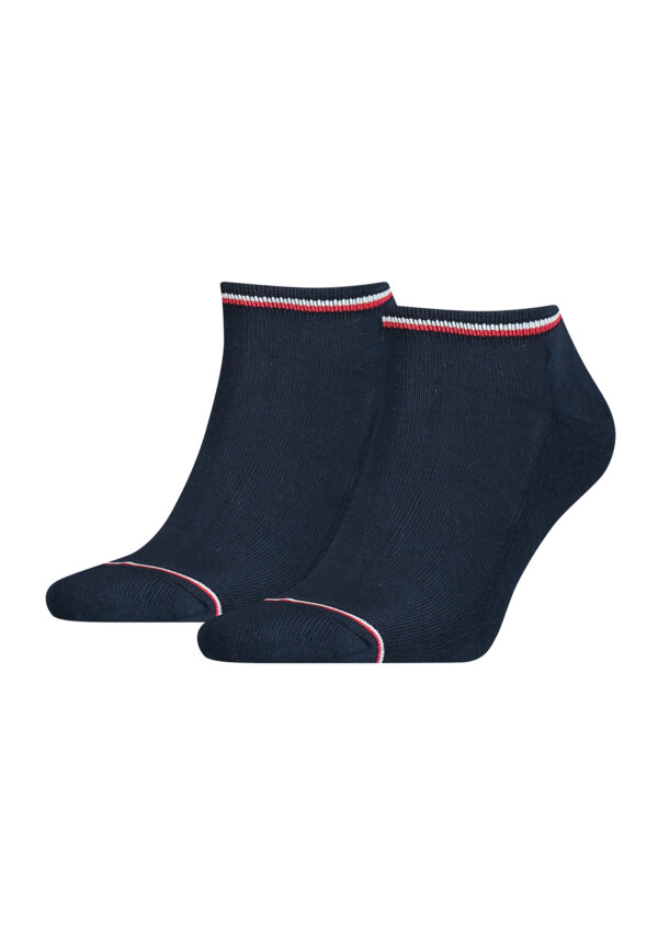 2 Paar TOMMY HILFIGER Herren ICONIC SNEAKER Gr. 39 - 49 Sneaker Socken