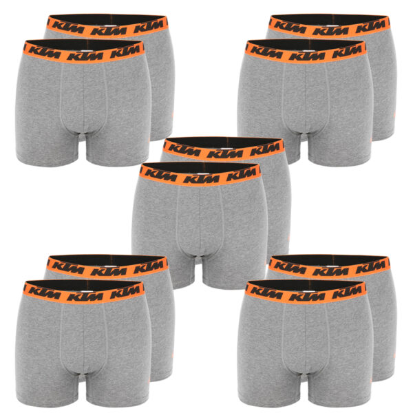 KTM by FREEGUN Boxershorts für Herren Unterwäsche Pant Men´s Boxer 10 er Pack