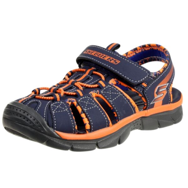 Skechers Boys RELIX TROPHIX Sandalen Kids Blau