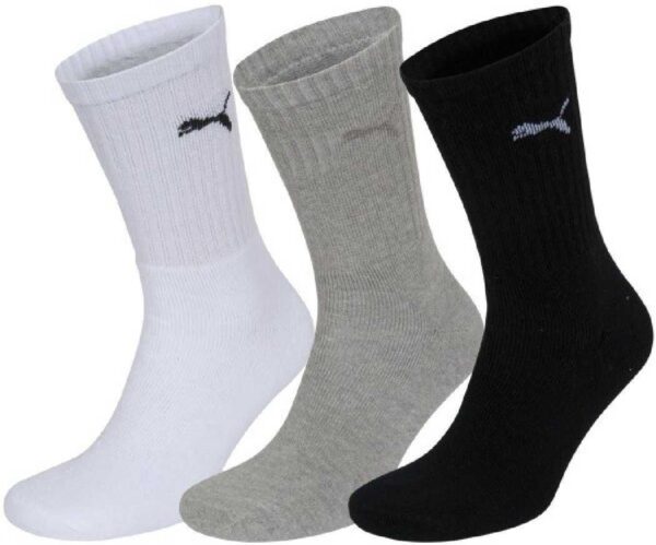 3 Paar Puma Sportsocken Tennis Socken Gr. 35 - 49 Unisex für sie und ihn