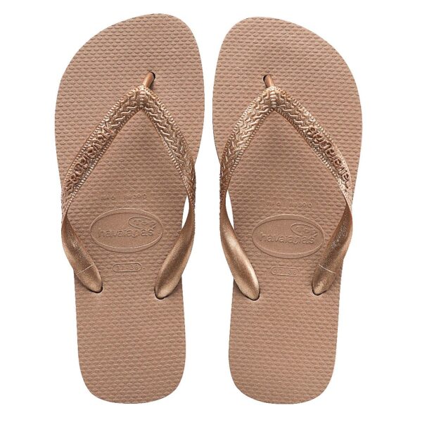 Havaianas H.Top Tiras CF Damen Sandale Zehentrenner Badelatsche 4137428 Gold