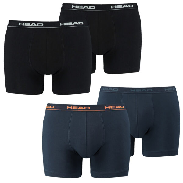 4 er Pack Head Herren Boxer Boxershorts Basic Pant Unterwäsche