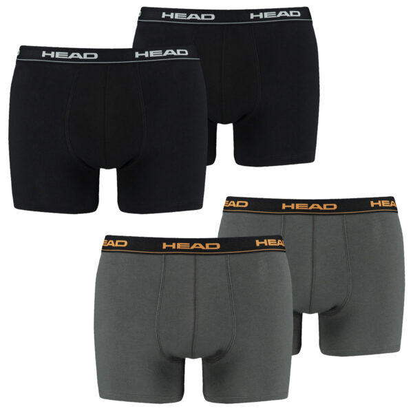 4 er Pack Head Herren Boxer Boxershorts Basic Pant Unterwäsche