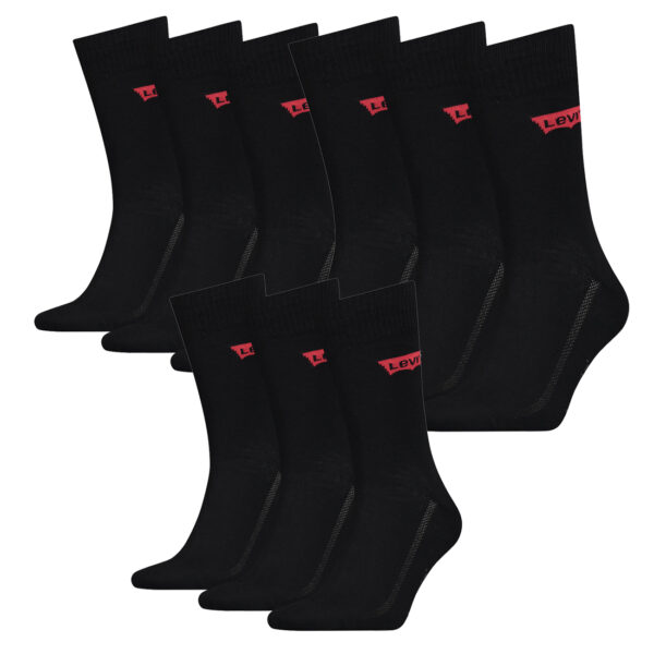 9 Paar Levis 168SF Regular Cut Unisex Socken Sneakersocken Strümpfe 903052001