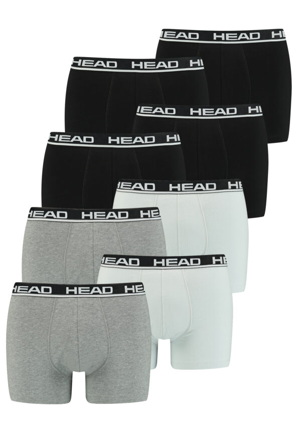 Head Herren Basic Boxer Pant Shorts Unterwäsche Unterhose 8 er Pack