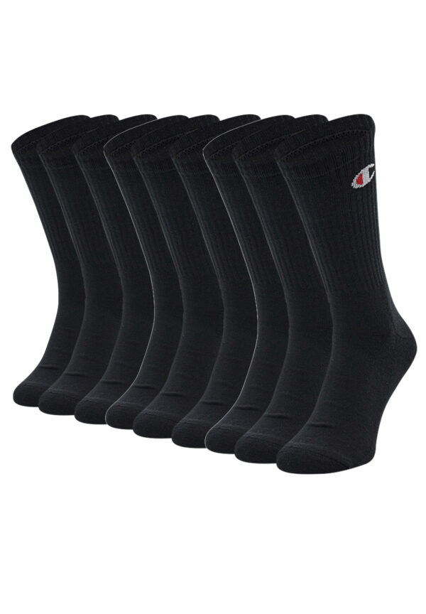 9 Paar Champion Crew Socken Gr. 35 - 46 Unisex Tennissocken U24558