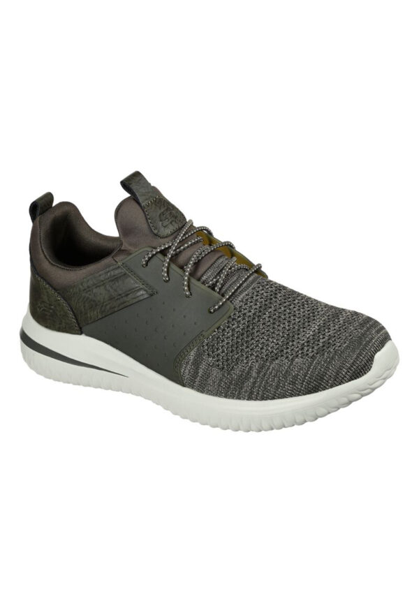 Skechers Delson 3.0 - CICADA Herren Sneaker 210238 olive