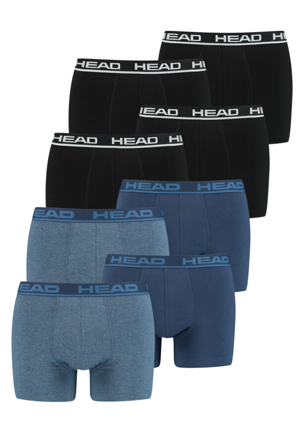 Head Herren Basic Boxer Pant Shorts Unterwäsche Unterhose 8 er Pack