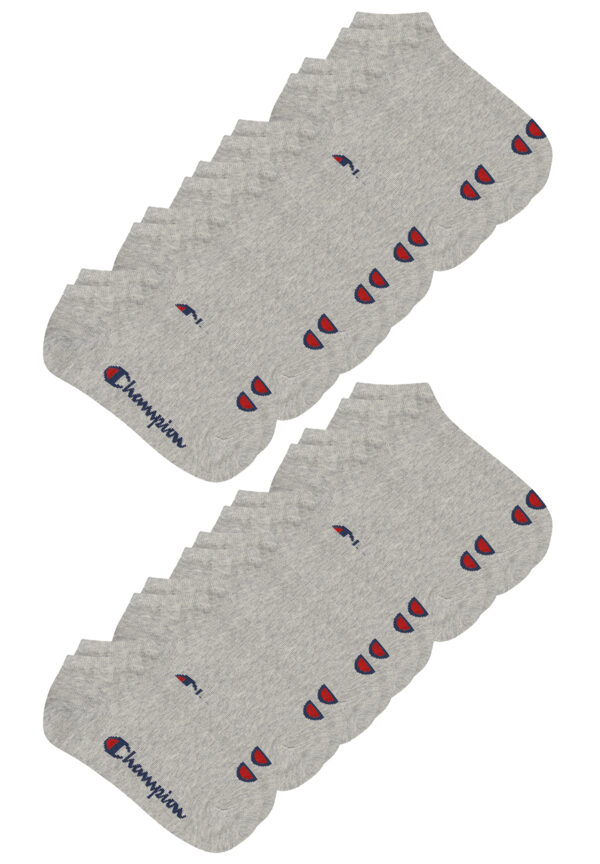 18 Paar Champion Sneaker Socken Gr. 35 - 46 Unisex Sneaker Kurzsocken