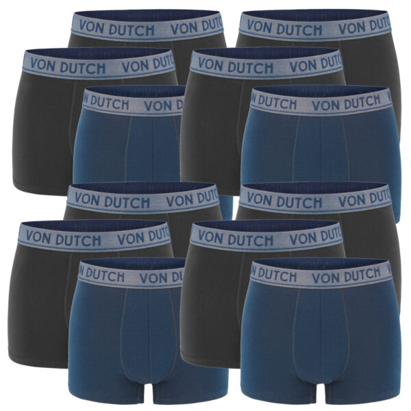 12er Pack Von Dutch Original Boxer Brief Boxershorts Herren Unterwäsche VD1BCX3O...