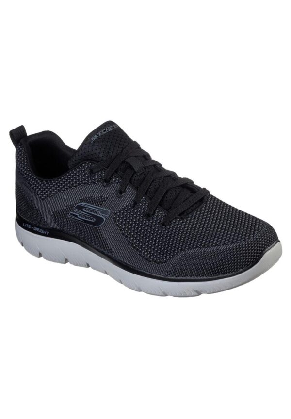 Skechers Sport Herren SUMMITS BRISBANE Sneakers Trainingsschuh Schwarz weiss