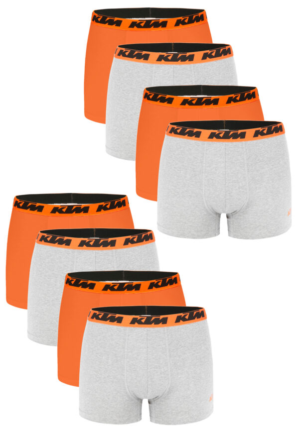 KTM by FREEGUN Boxershorts für Herren Unterwäsche Pant Men´s Boxer 8 er Pack