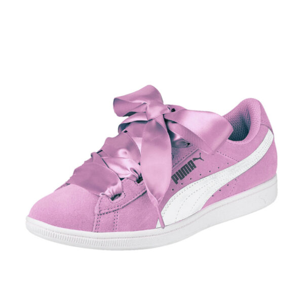 Puma Vikky Ribbon Junior Mädchen Damen Schuh Violett 367639 02