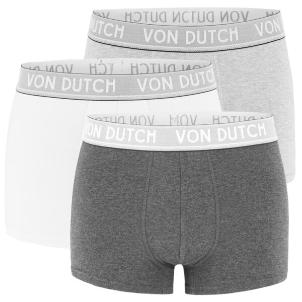 3er Pack Von Dutch Original Boxer Brief Boxershorts Herren Unterwäsche VD1BCX3OR...