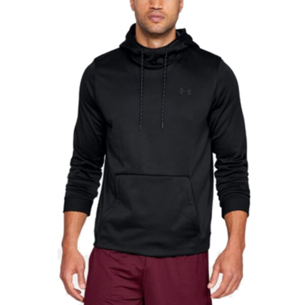 Under Armour Fleece Po Hoodie Herren Hoodie Sweatshirt schwarz