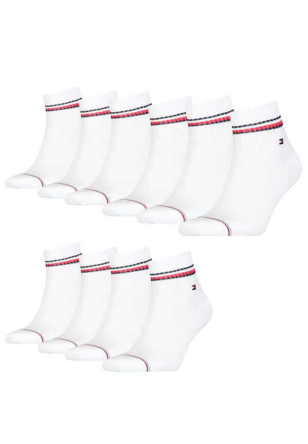 10 Paar TOMMY HILFIGER Herren ICONIC QUARTER Gr. 39 - 49 Sneaker Socken